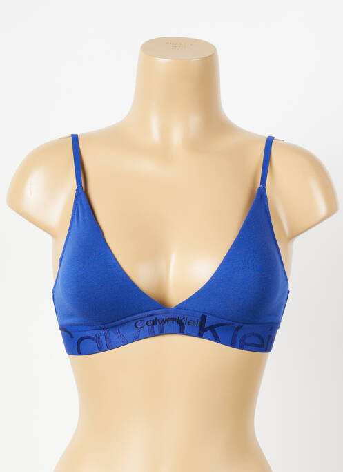 Soutien-gorge bleu CALVIN KLEIN pour femme