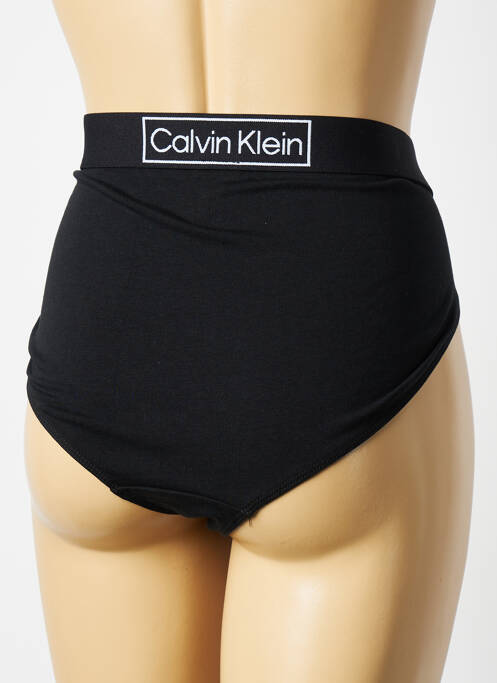 Culotte haute noir CALVIN KLEIN pour femme