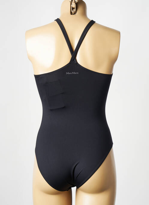 Maillot de bain 1 pièce noir MAX MARA femme