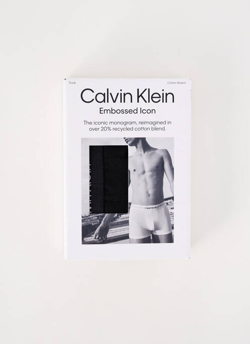 Boxer noir CALVIN KLEIN pour homme