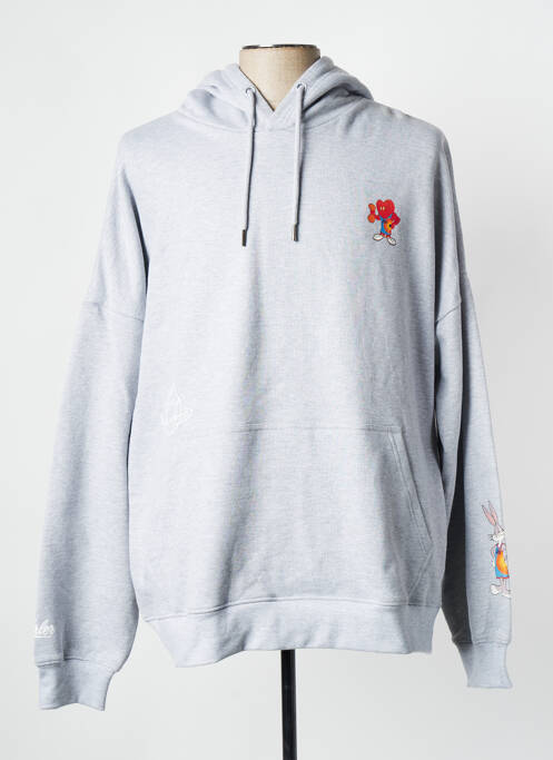 Sweat-shirt gris TEALER pour homme