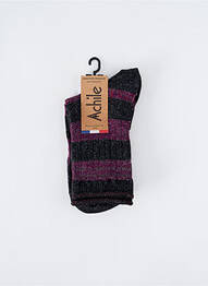 Chaussettes gris ACHILE femme