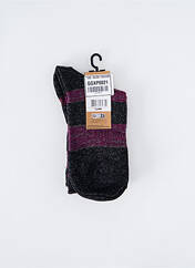 Chaussettes gris ACHILE pour femme seconde vue