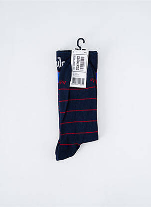Chaussettes bleu marine ACHILE unisexe