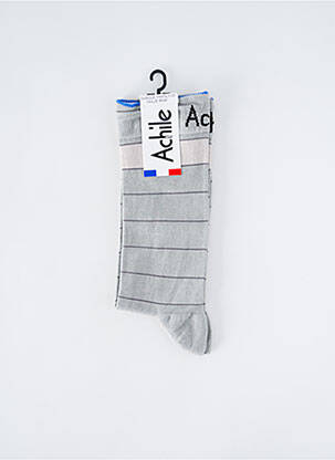 Chaussettes gris ACHILE unisexe