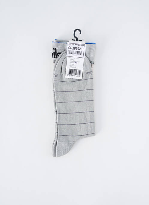 Chaussettes gris ACHILE pour unisexe