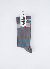 Chaussettes gris ACHILE pour unisexe seconde vue