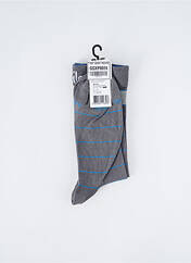 Chaussettes gris ACHILE pour unisexe seconde vue