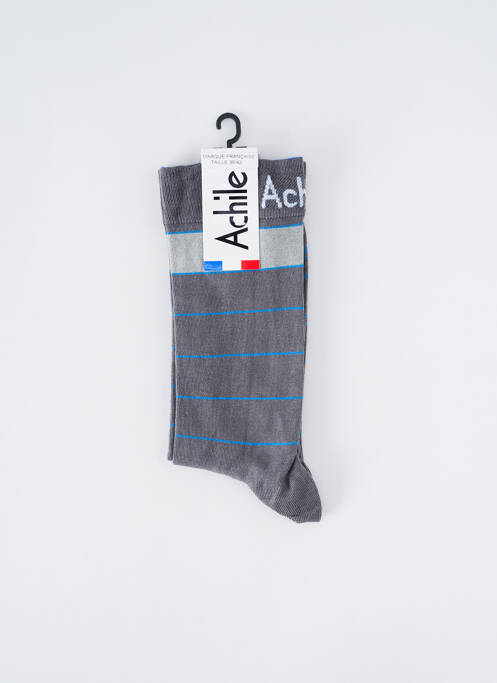 Chaussettes gris ACHILE pour unisexe