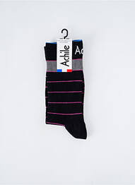 Chaussettes noir ACHILE unisexe