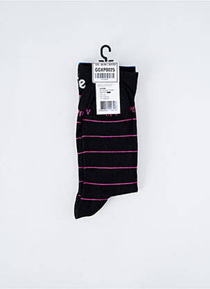 Chaussettes noir ACHILE unisexe