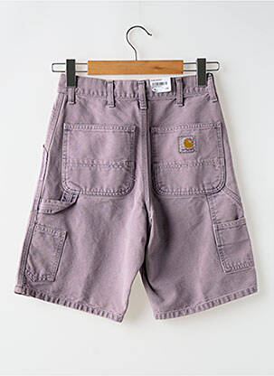 Short violet CARHARTT homme