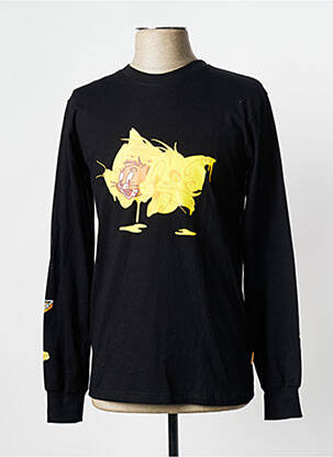 T-shirt noir TEALER homme