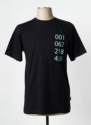 T-shirt noir TEALER homme