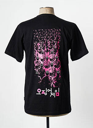 T-shirt noir TEALER homme