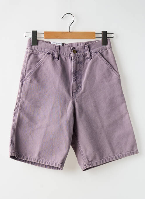 Short violet CARHARTT pour homme