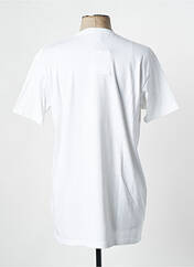 T-shirt blanc HUMAN WITH ATTITUDE pour homme seconde vue