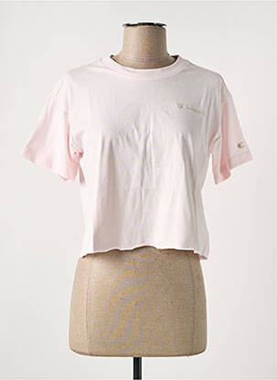 T-shirt rose CHAMPION femme