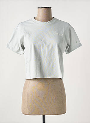 T-shirt bleu CHAMPION femme