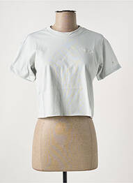 T-shirt bleu CHAMPION femme
