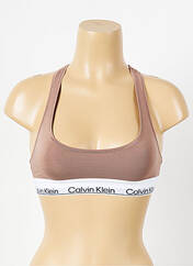 Soutien-gorge marron CALVIN KLEIN pour femme seconde vue