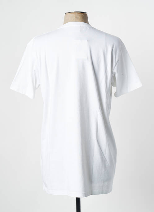 T-shirt blanc HUMAN WITH ATTITUDE pour homme