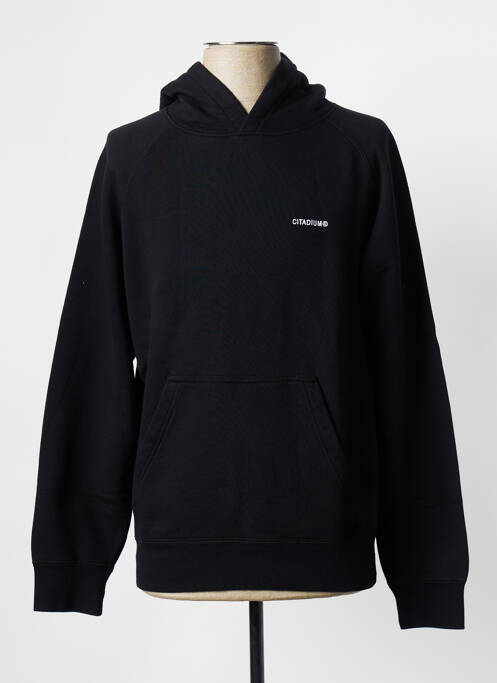 Sweat-shirt noir CITADIUM pour homme
