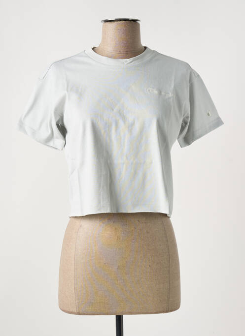 T-shirt bleu CHAMPION pour femme