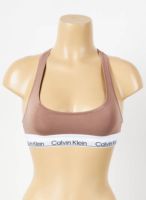 Soutien-gorge marron CALVIN KLEIN pour femme