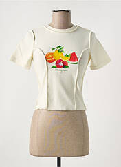 T-shirt beige MELODY EHSANI pour femme seconde vue