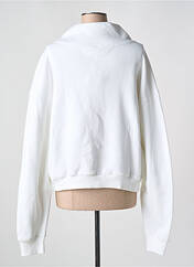 Sweat-shirt blanc REEBOK pour femme seconde vue