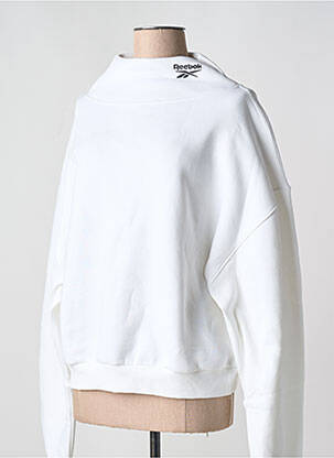 Sweat-shirt blanc REEBOK femme