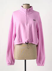 Sweat-shirt rose VANS pour femme seconde vue