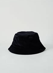 Chapeau noir HUMAN WITH ATTITUDE pour homme seconde vue
