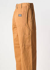 Pantalon droit marron OBEY pour femme seconde vue