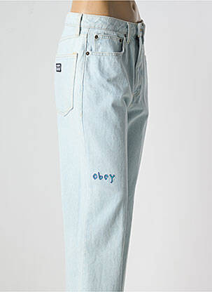 Jeans bootcut bleu OBEY femme