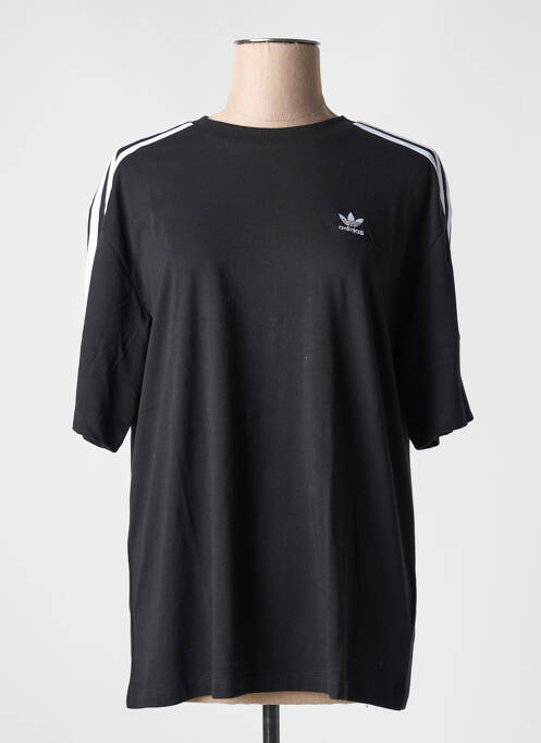 T-shirt noir ADIDAS pour femme