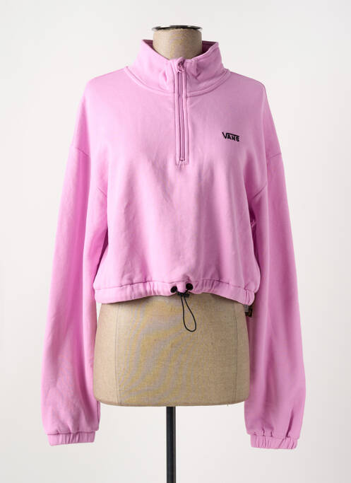 Sweat-shirt rose VANS pour femme