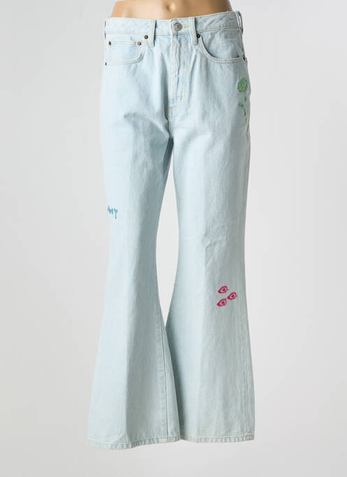 Jeans bootcut bleu OBEY pour femme