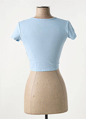 T-shirt bleu OBEY femme