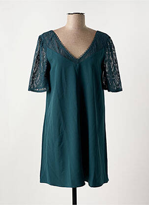Robe courte vert GRACE & MILA pour femme