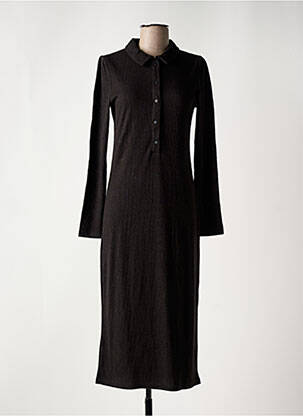 Robe longue noir GRACE & MILA femme