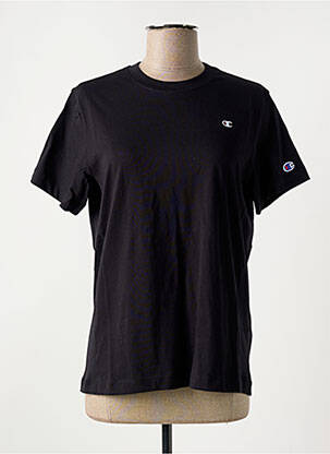 T-shirt noir CHAMPION femme