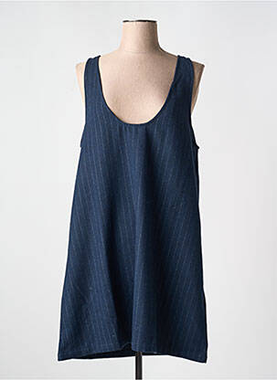 Robe courte bleu GRACE & MILA femme