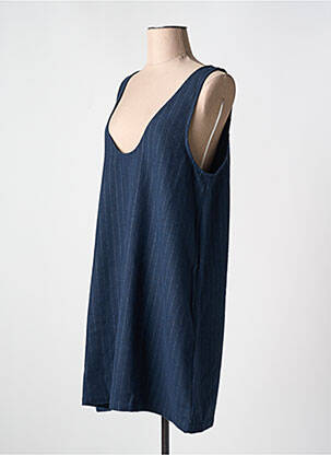 Robe courte bleu GRACE & MILA femme