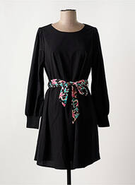 Robe courte noir GRACE & MILA femme