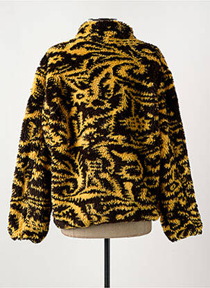 Manteau court jaune OBEY femme