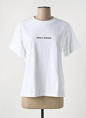 T-shirt blanc DAILY PAPER femme