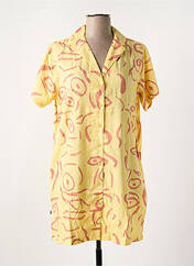 Robe courte jaune OBEY pour femme seconde vue
