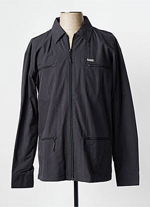 Veste casual noir RAINS pour homme